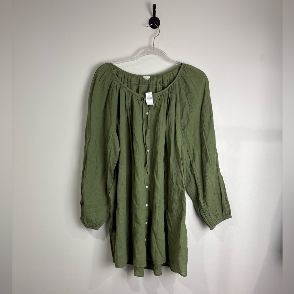 Aerie Button Down Dress NWT